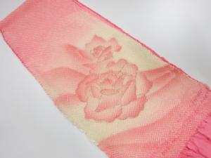 正絹　振袖用　絞り帯揚げ